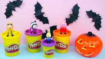 Play Doh Halloween costumes Peppa pig Ghost Egyptian mummy Dress up