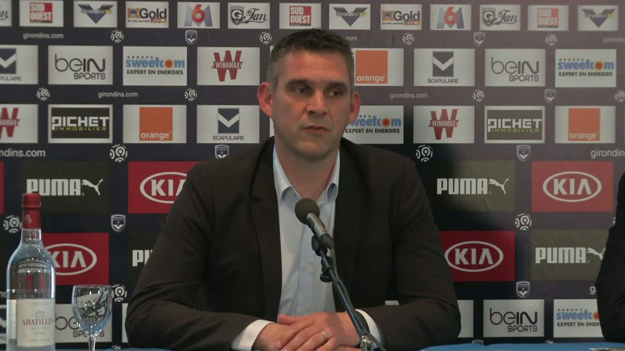 Foot - L1 - FCGB : Gourvennec «L'image de Bordeaux est toujours excellente»