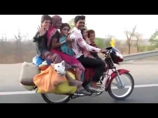 Crazy Family Going On Bike - Funny Whatsapp Video | WhatsApp Video Funny | Funny Fails | Viral Video