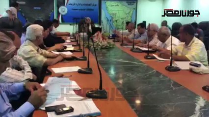 عيسي يناقش الخطة الاستثمارية مع رؤساء المدن و مديري المديريات بجنوب سيناء