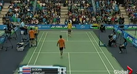 Grosse bagarre dans un match de Badminton