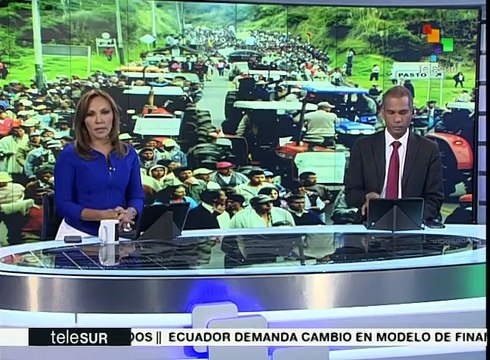 Afirman campesinos colombianos que pdte. Santos ha incumplido acuerdos