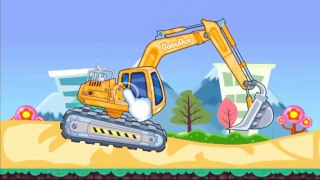 Excavator, Heavy Machines - Game for kids