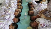 Why did China's population decrease so much when China's one-child policy started?