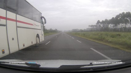 bus david cfti , route allant du barp à marcheprime ( 33 )