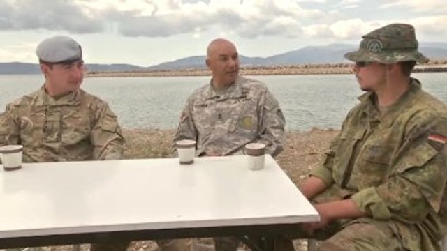 Efes-2016 Birleşik Müşterek Fiili Atışlı Tatbikatı - Türk Kökenli Askerler