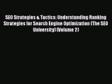 READbookSEO Strategies & Tactics: Understanding Ranking Strategies for Search Engine Optimization