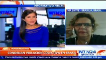Representante de ONU Mujeres en Brasil asegura que violaciones colectivas no son atípicas en ese país