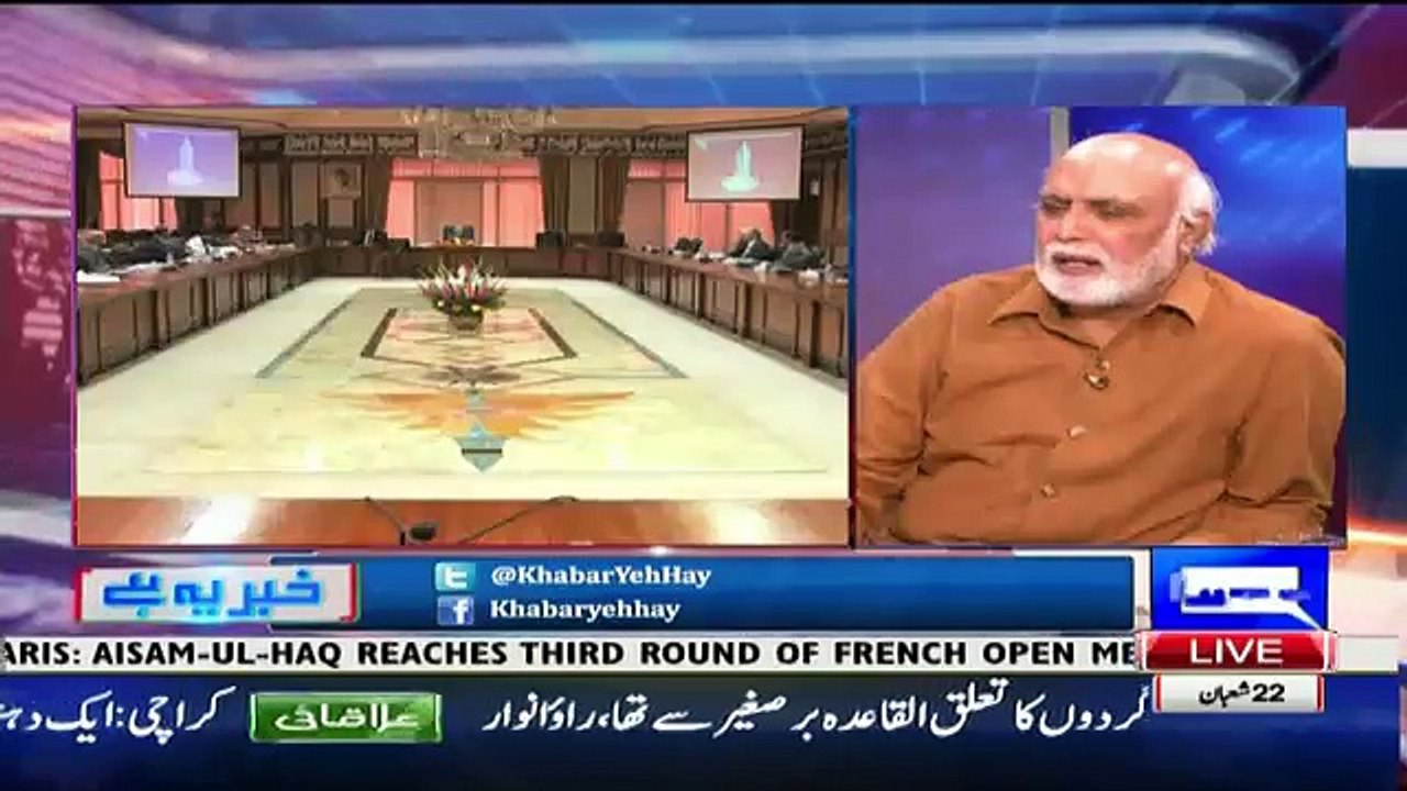 Haroon Rasheed Reveals That Nawaz Shareef Wanted To Kick Pervaz Rasheed Few Days Before