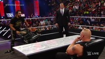 WWE World Heavyweight Championship Contract Signing for WWE Battleground- Raw, July 13, 2015