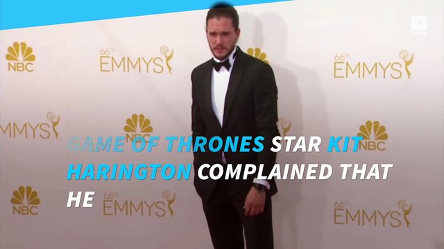 Game of Thrones star Kit Harington complains of sexism