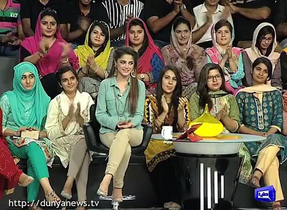 Mazaq Raat on Dunya News - 30 May 2016 P 2/5 | Raja Riaz and Noor