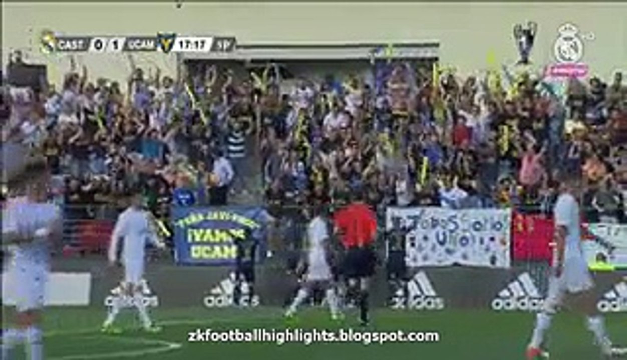 Iván Aguilar Goal HD - Real Madrid Castilla 0-1 UCAM Murca 30.05.2016 HD
