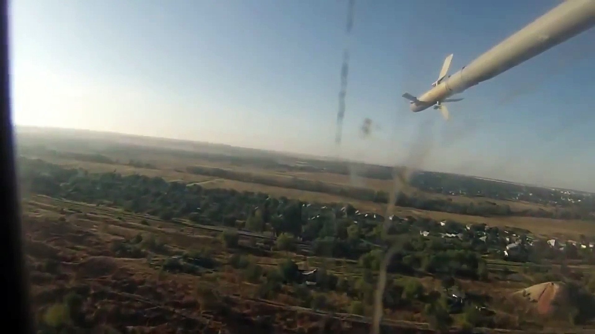 Recording from the downed helicopter Mi-24 APU  | Ukraine War news