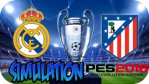 Final Champions League 2015-2016 | Real Madrid 1-1 (5-3p) Atlético Madrid | 28/05/2016 | Simulation PES |