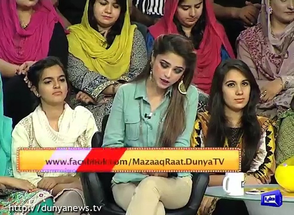 Mazaq Raat on Dunya News - 30 May 2016 P 5/5 | Raja Riaz and Noor
