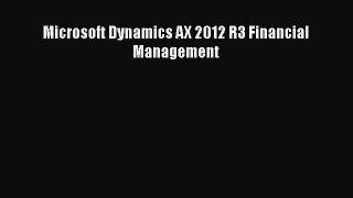 EBOOKONLINEMicrosoft Dynamics AX 2012 R3 Financial ManagementREADONLINE