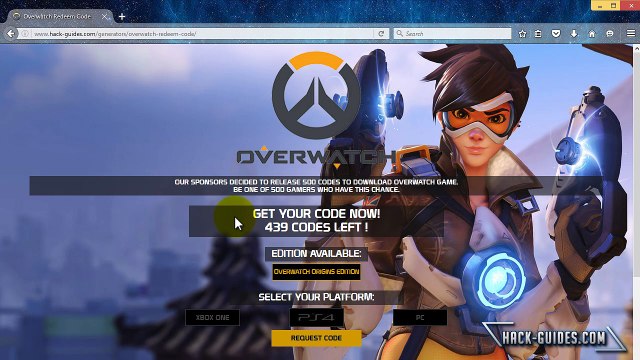 OVERWATCH CD keys GIVEAWAY + Get Overwatch game free on PS4, Xbox one and PC