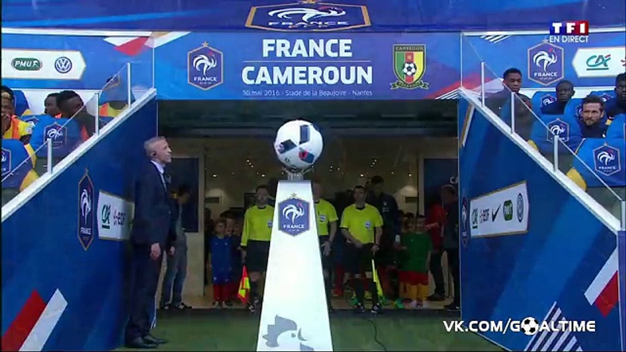 A little bit of magic before the match France vs Cameroon 30.05.2016