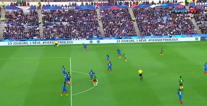 Vincent Aboubakar Goal HD - France 1-1 Cameroon 30.05.2016