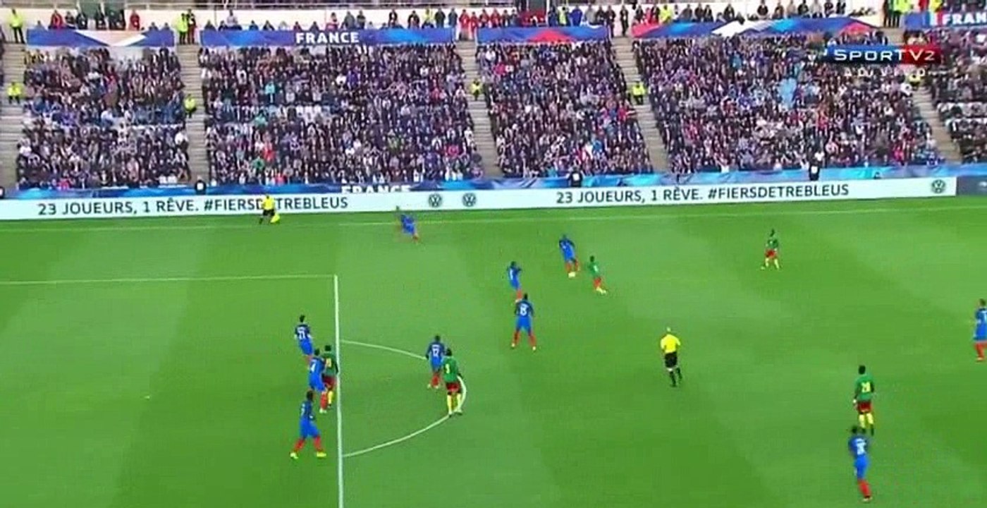 Vincent Aboubakar Goal HD - France 1-1 Cameroon 30.05.2016