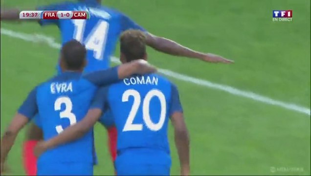 Blaise Matuidi Goal HD - France 1-0 Cameroon - 30.05.2016 HD