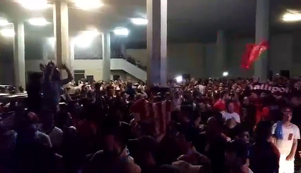 Οι πανηγυρισμοί για το πρωτάθλημα του Ολυμπιακο...