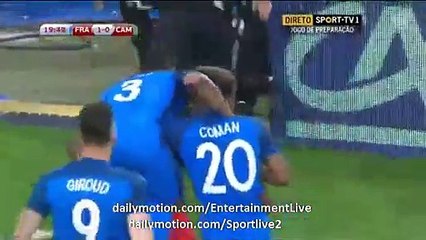 Blaise Matuidi Fantastic GOAAAL - France 1-1 Cameroon 30-05-2016