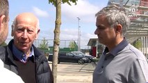 Mourinho visitó el centro de entrenamiento del Manchester United