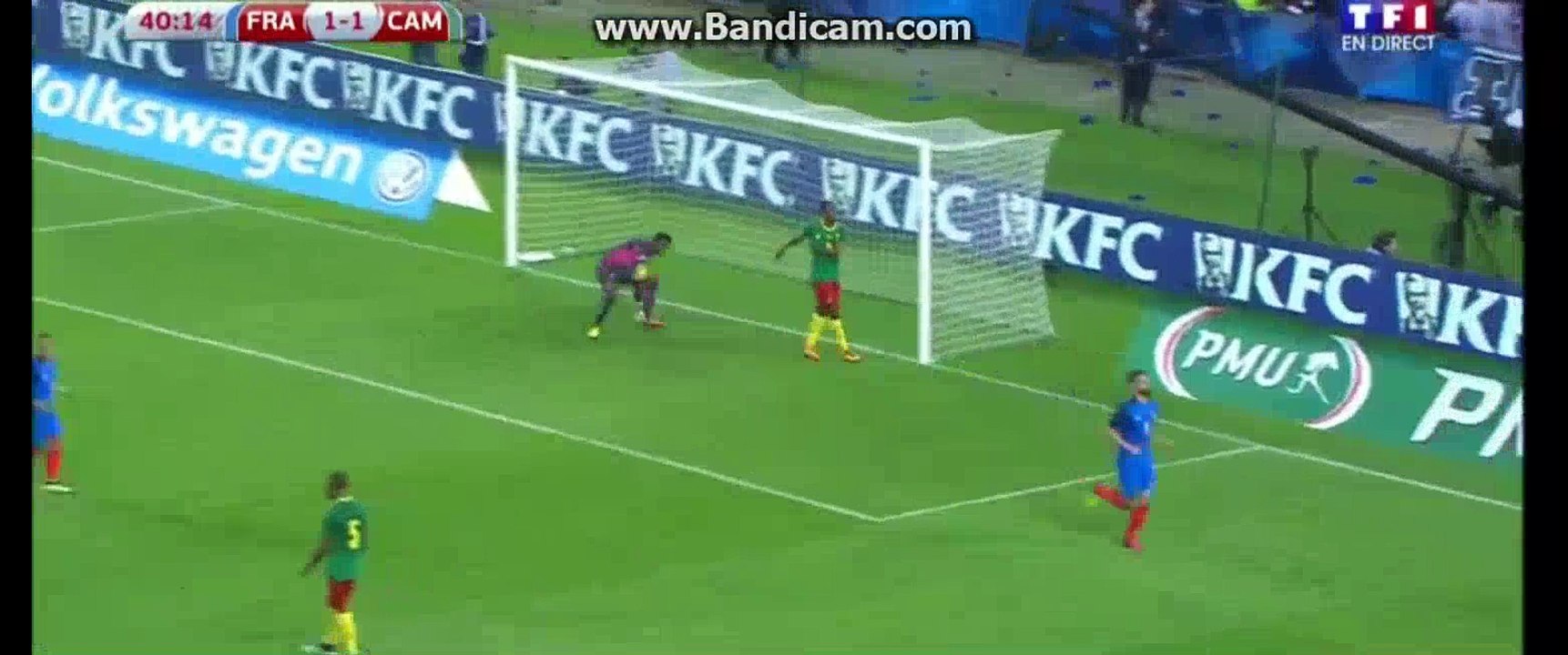 2-1 Oliver Giroud Goal HD - France 2-1 Cameroon Friendly Match