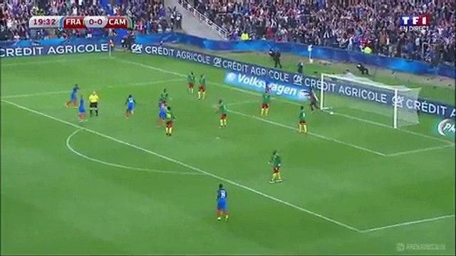 1-0 Blaise Matuidi Goal HD - France vs Cameroon 30.05.2016 HD