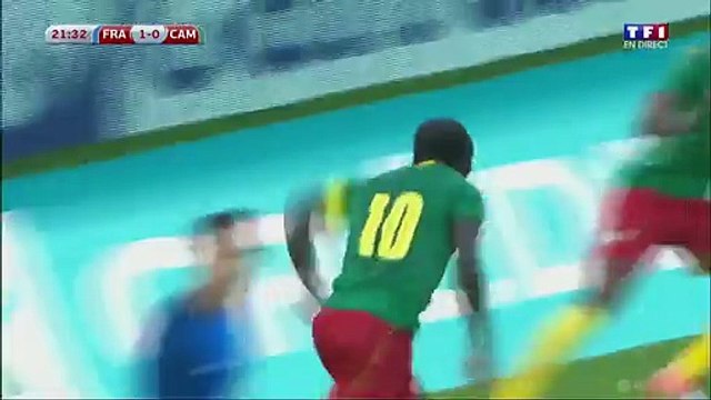 1-1 Vincent Aboubakar Goal HD - France vs Cameroon 30.05.2016 HD