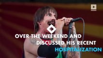 Red Hot Chili Peppers Anthony Kiedis responds to drug relapse rumors