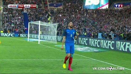 Olivier Giroud Goal HD - France 2-1 Cameroon - 30-05-2016