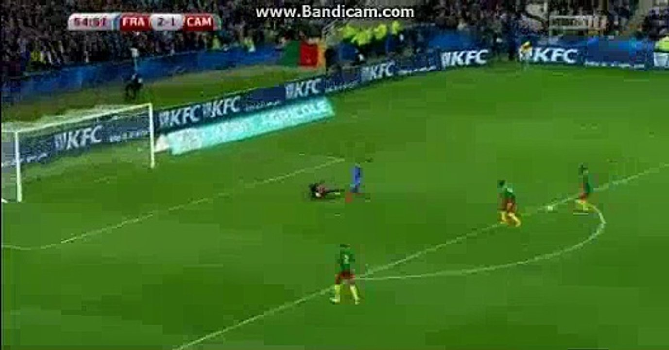 Oliver Giroud Incredible Miss - France 2-1 Cameroon 30-05-2016