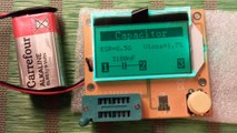 Transistor Tester LCR T4 || www.gearbest.com ||