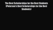 EBOOKONLINEThe Best Scholarships for the Best Students (Peterson's Best Scholarships for the