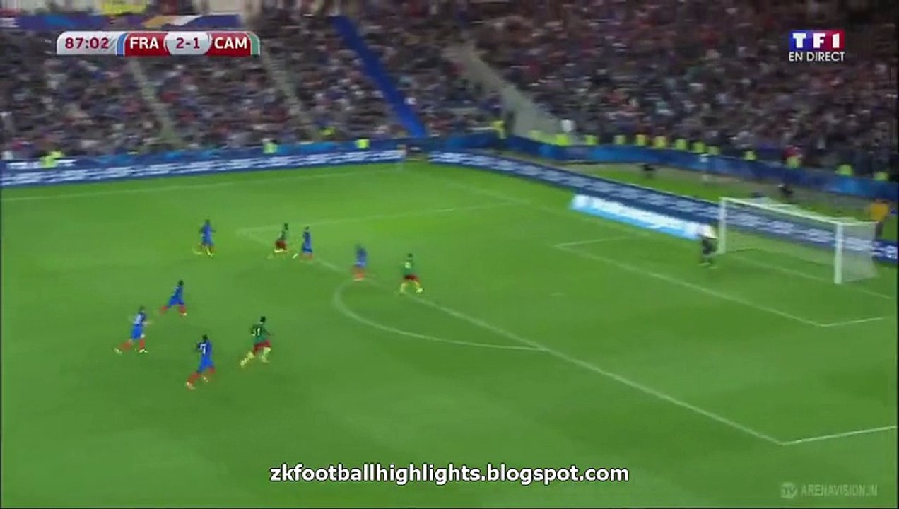 Maxim Choupo-Moting Goal HD - France 2-2 Cameroon 30.05.2016