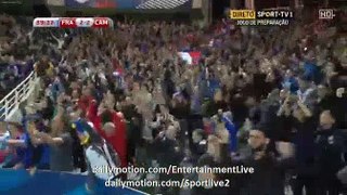 90' Dimitri Paye Amazing Goal France 3-2 Cameroon