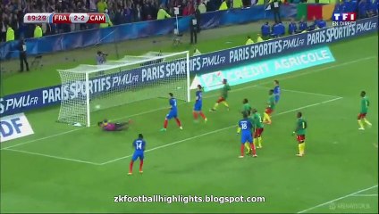 Dimitri Payet Amazing Goal HD - France 3-2 Cameroon - 30.05.2016 HD