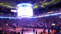 Golden State Warriors 108, Oklahoma City Thunders 101, Game 6, Victory Celebration, May 28, 2016