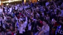 Thousands of Real Madrid fans celebrate UEFA Champions League final 2016