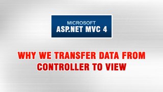 ASP.NET MVC 4 Tutorial In Urdu - Why we transfer data from controller to View