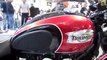 2014 Triumph Bonneville T100 Red Colour Walkaround 2013 EICMA Milano Motorcycle Exhibition