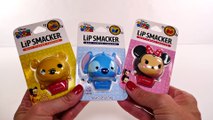 Disney Tsum Tsum Balsamos Para Labios Apilables  Winnie the Pooh Minnie Mouse Lilo & Stitch