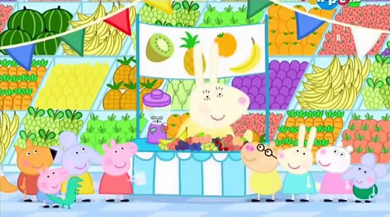 Свинка Пеппа  фрукты   Peppa Pig Fruit