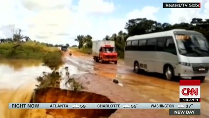 Bus Swallowed