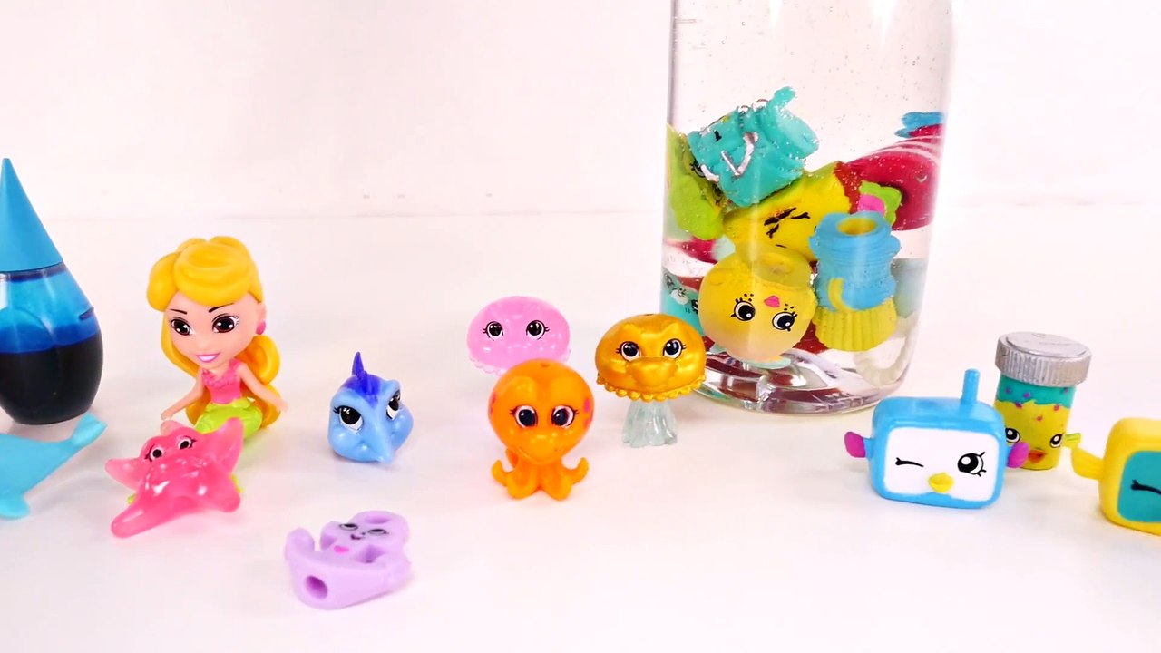 Botella de Relajacion ♒ Botella DIY Con SHOPKINS Temporada 5 y SPLASHLINGS ♒ Manualidades con DCTC
