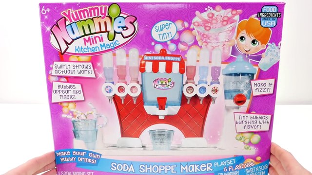 Yummy Nummies Mini Tienda de Sodas Prepara 6 Diferentes e Increibles Sabores de Soda con DCTC