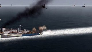 Silent Hunter 3 Torpedo Catches destroyer Depth Charging
